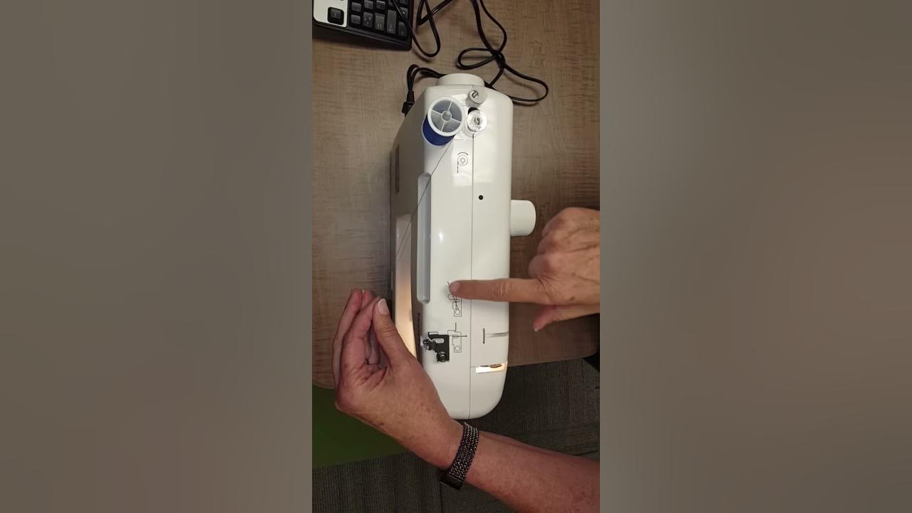 Wind a bobbin on Brother 2125i YouTube