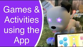 New Interactive Toys for Christmas 2023: Wowwee Mintid Dog-E Robot Dog: how to use the app: 2 Games screenshot 1