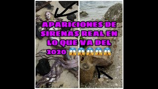 SIRENAS REALES CAPTADAS EN EL 2020 *impresionantes apariciones*