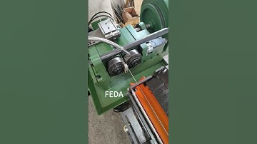 FD-3T automatic thread rolling machine processes thread.#manufacturing #machine #process #thread