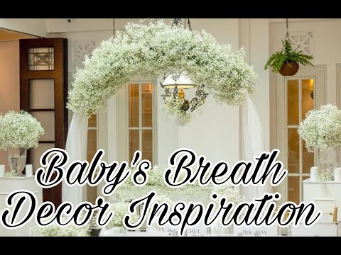 Decor Ideas with beautiful Baby's Breath