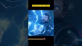 How Fast is Thor in Marvel Universe? #thor #thanos #hela #shorts #viral #trending #marvel