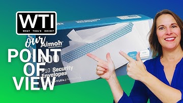 Our Point of View on Aimoh #10 Security Tinted Envelopes From Amazon