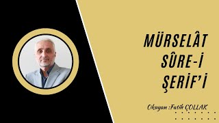 Mürselât Sûre-i Şerif’i Okuyan Fatih ÇOLLAK #mürselatsuresi #kuran #kuranıkerim