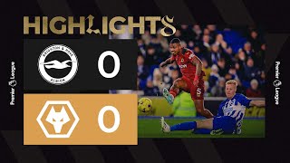 Stalemate with the Seagulls | Brighton 0-0 Wolves | Highlights