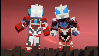 Ultraman Geed, X vs Dark Killer | Minecraft Animation