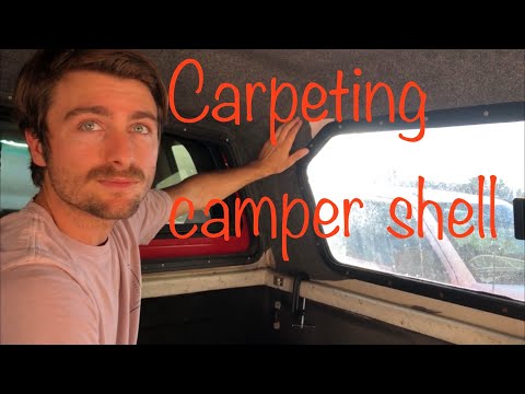 Carpeting snugtop camper shell