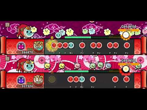 【太鼓の達人PTB】Get Wild 表裏全良