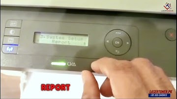 Print Supply Status Page | HP LaserJet printer 135w | 137fnw