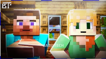 Alex And Steve/Herobrine Vs Zombozo Music Video| Babu Tech | Prisma 3D Minecraft Animation