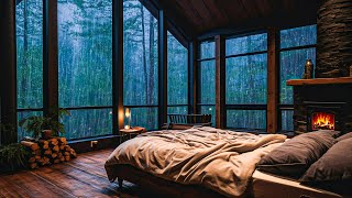 Improve Insomnia in 2 Minutes with Powerful Rainstorm & Fierce Thunder on Window in Forest at Night by Nature Sounds 6,607 views 11 days ago 24 hours