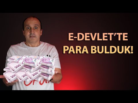 e-Devlet'te parayı bulduk. Siz de kontrol etmeyi unutmayın!