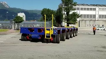 Self Propelled Modular Trailer