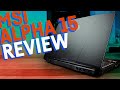 MSI ALPHA 15 (2021) Review (RX 6600M) - MSI nailed it this time!