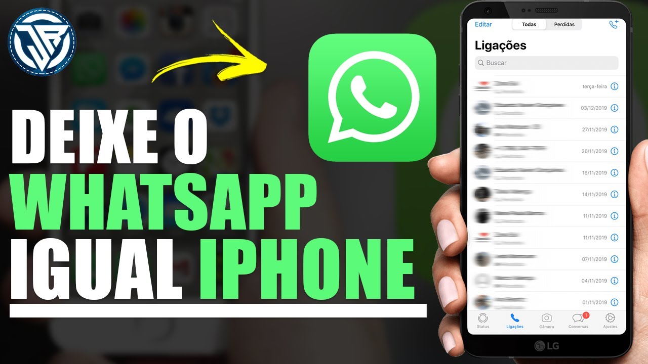 ACHEI! Como Deixar WHATSAPP Igual Do IPHONE 2020 - ATUALIZADO! - YouTube