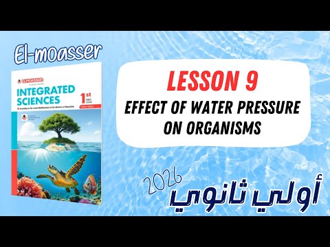 Integrated Science S1 2026 EL MOASSER Chap 1 Lesson 9