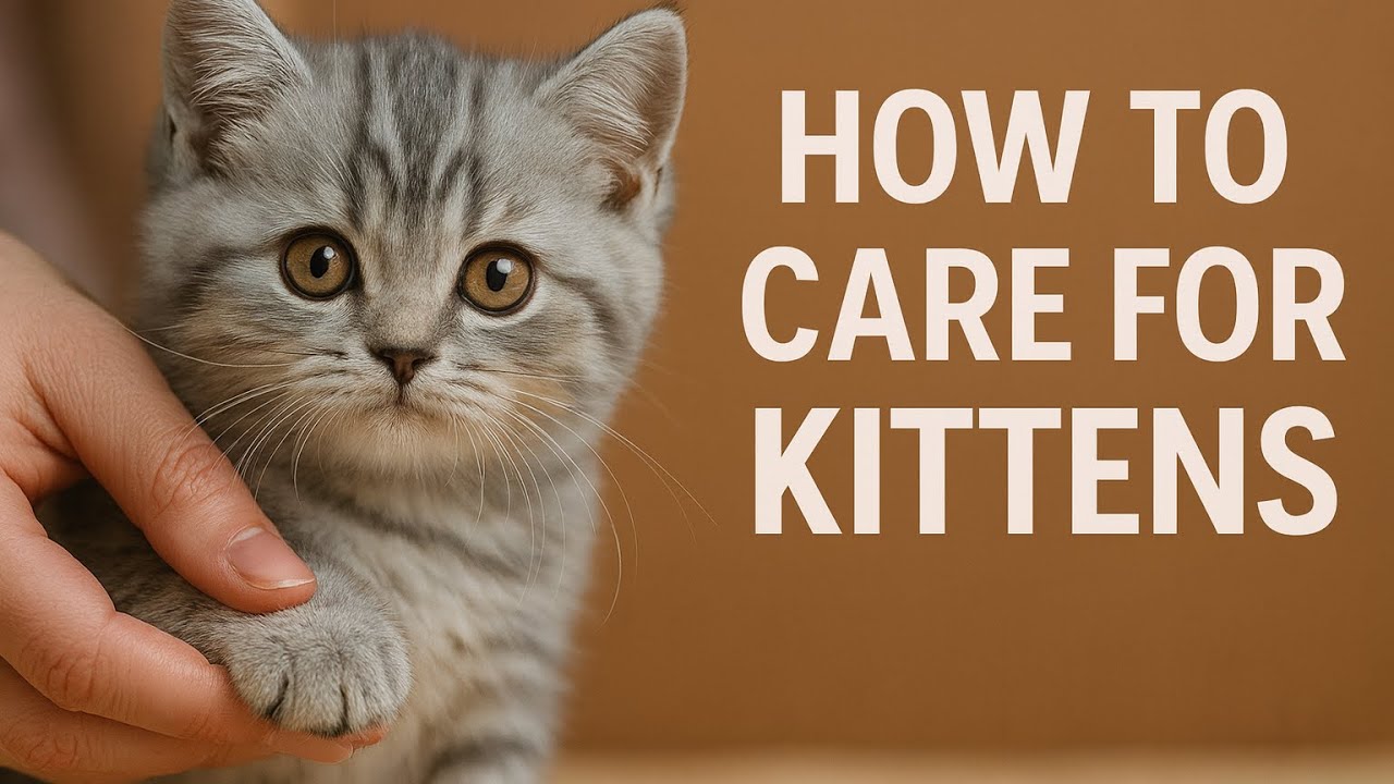 How to Raise a Kitten the Right Way | Beginner’s Guide - YouTube