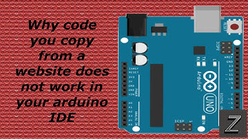 Why code you copy from a website does not work in your arduino IDE