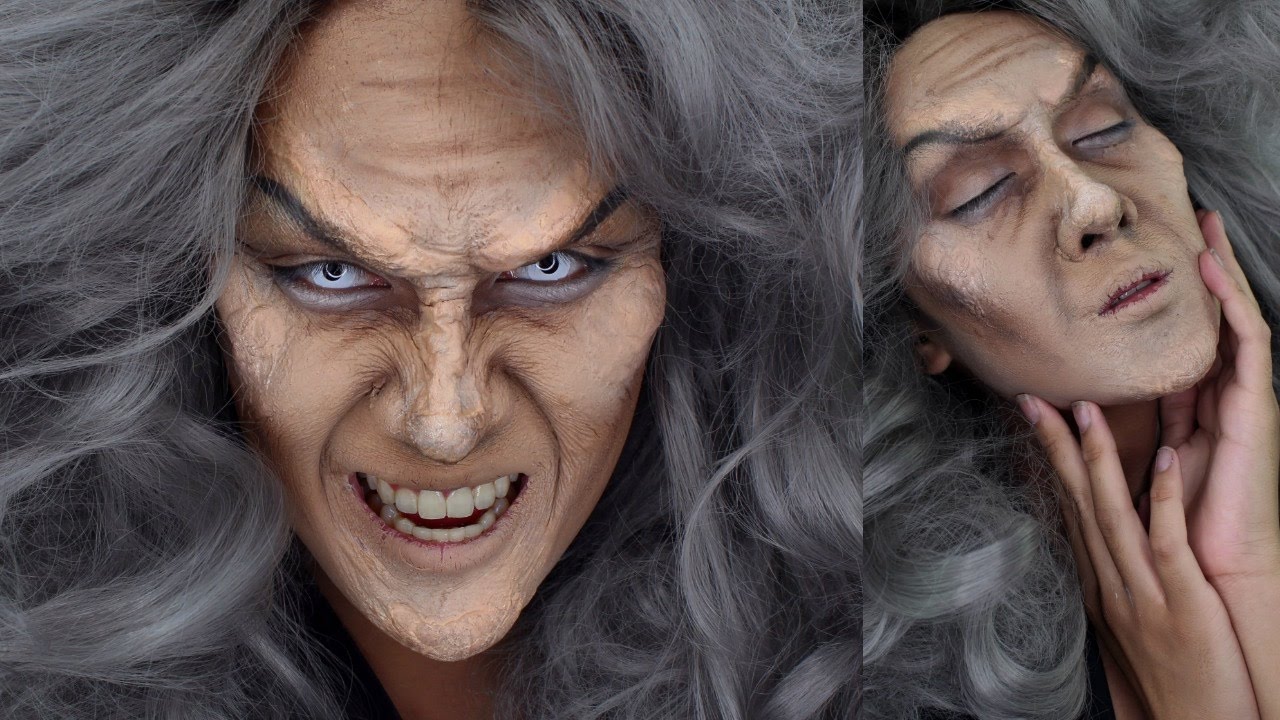 Evil Witch Halloween Makeup Tutorial YouTube