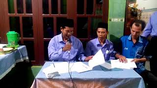 Berita Acara Pemilihan BPD Kemlagi Barat
