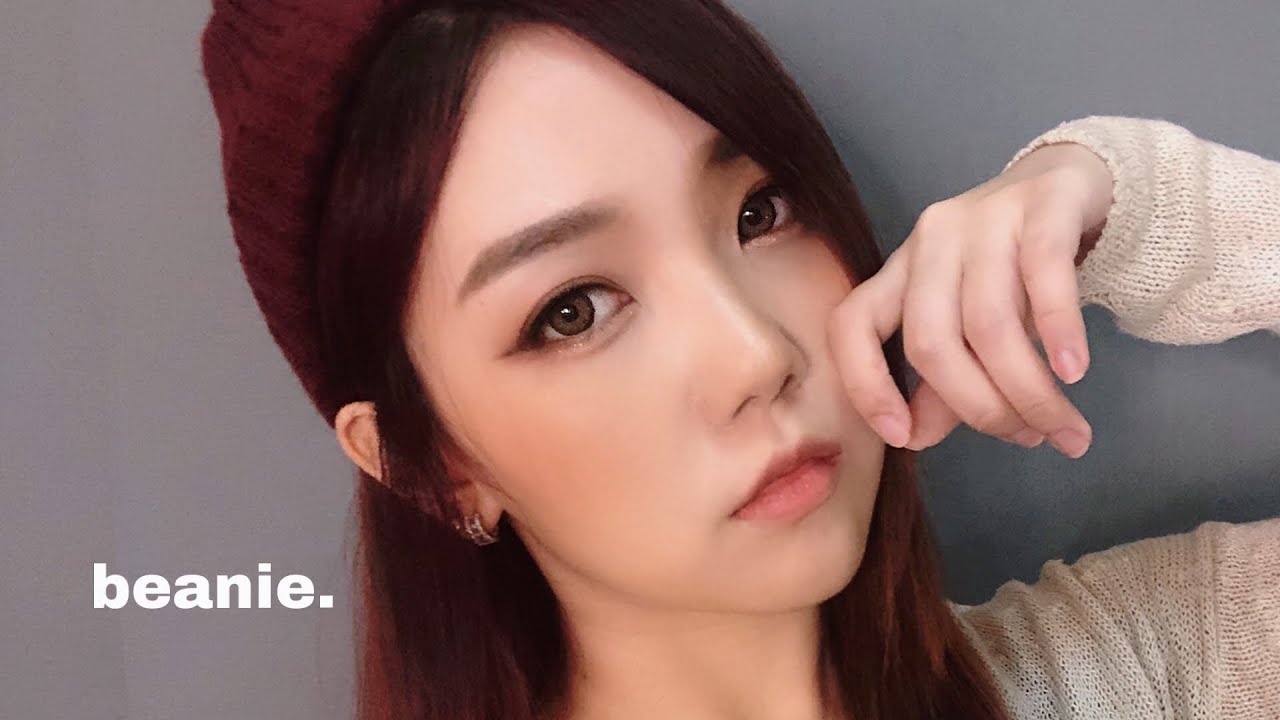 Fall/Winter Beanie Daily Makeup Tutorial FEISHLEE YouTube