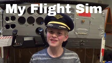 Cessna 172 Simulator Front Panel Tour | Home Cockpit | Captain Bob