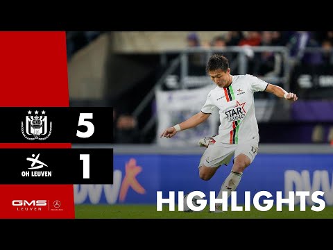 Anderlecht OH Leuven Goals And Highlights