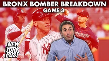 Yankees are set up perfectly to sweep Twins - ALDS Game 3 Preview | New York Post