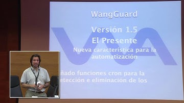 WordCamp Sevilla 2012. 18. WangGuard, pasado, presente y futuro. José Conti