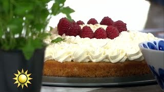 Baka tårta snabbt och enkelt med "Hela Sverige bakar"-vinnaren - Nyhetsmorgon (TV4)