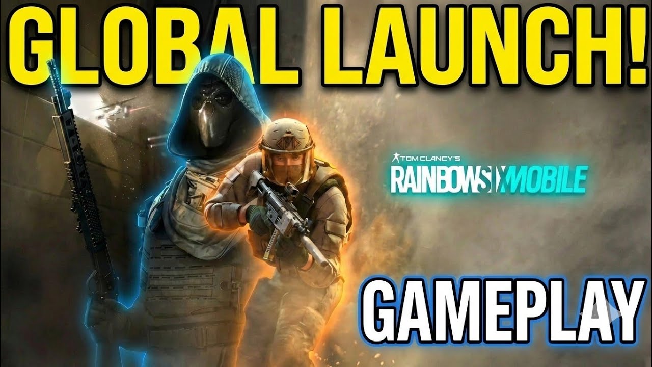 RAINBOW SIX MOBILE is FINALLY Here! | Global Launch Gameplay 🔥🔥🔥