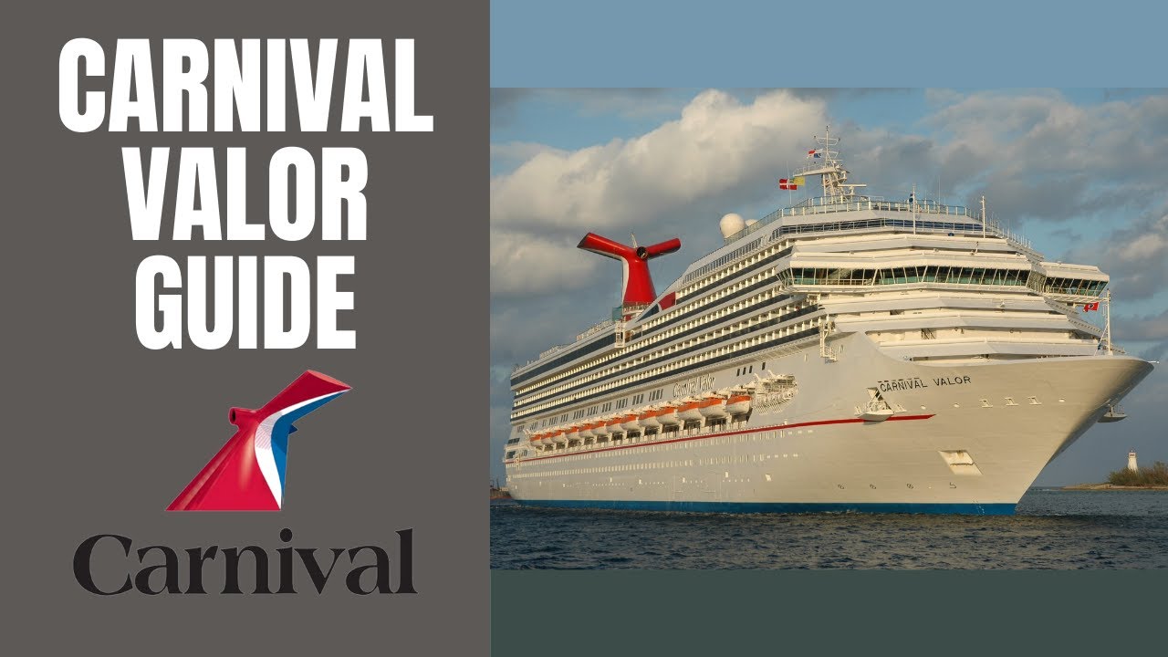 carnival cruise ship valor tracker