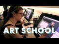 ART SCHOOL // Finals Week as an Animation Student