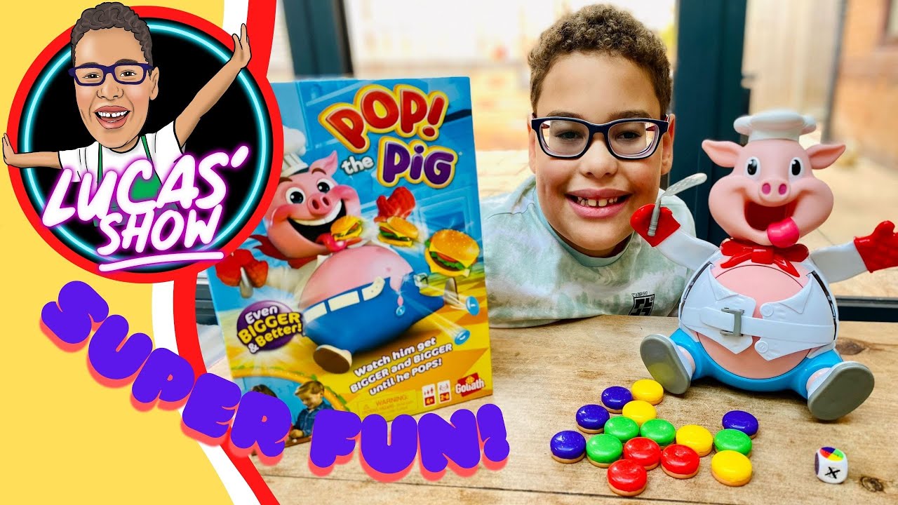 Pop the Pig - Fun Family Kids Game - Lucas