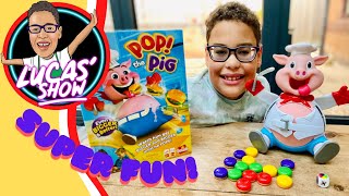 Pop The Pig - Fun Family Kids Game - Lucas Show - Pop The Pig