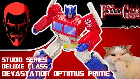 JOYSTICK FUN | Studio Series Deluxe OPTIMUS PRIME (Devastation): EmGo