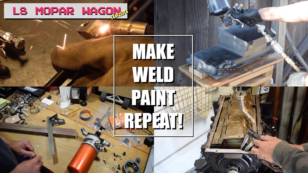 Oil pan and dipstick install + misc paint and progress! YouTube