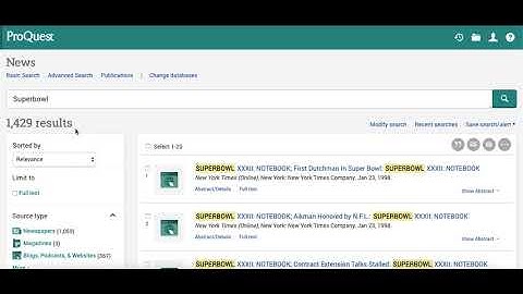 Getting Started with ProQuest News and Newspapers from the Ridgefield Library