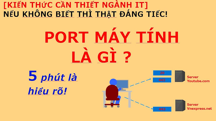 Trong thuật ngữ máy tính well-known port là gì