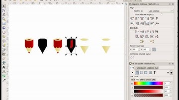 How to create a vector pencil icon pack with Inkscape - part 2