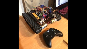 Scorpion RC Tank - Raspberry Pi - Second Test