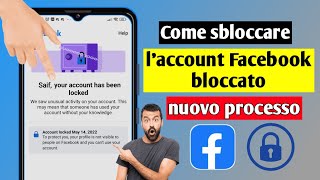 Come sbloccare l'account Facebook bloccato (nuovo processo) | Il tuo account è stato bloccato Fb screenshot 2