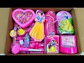 Unboxing Surprise Princess Stationery📚, Pencil box, Pen holder, Piggy bank, Sharpener, Pouch, Eraser