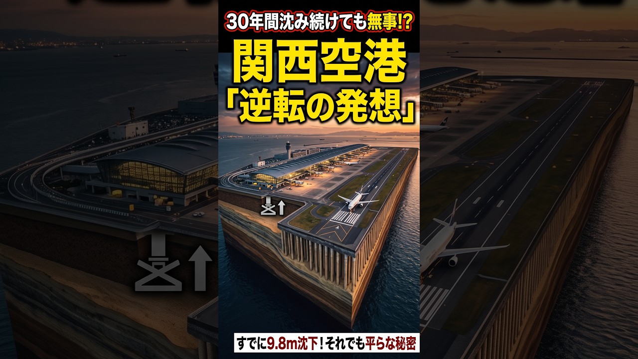 毎年沈むのに30年水没しない空港。実はわざとだった！？