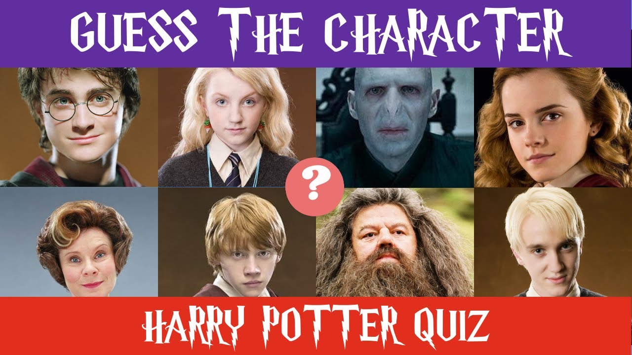 How Many Harry Potter Characters Do You Know? Harry Potter Quiz 🤓