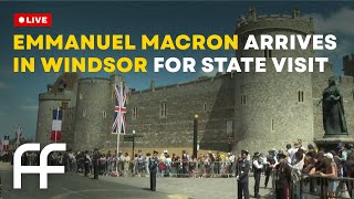 LIVE: France's Emmanuel Macron Arrives in Windsor for State Visit | Factual Flow