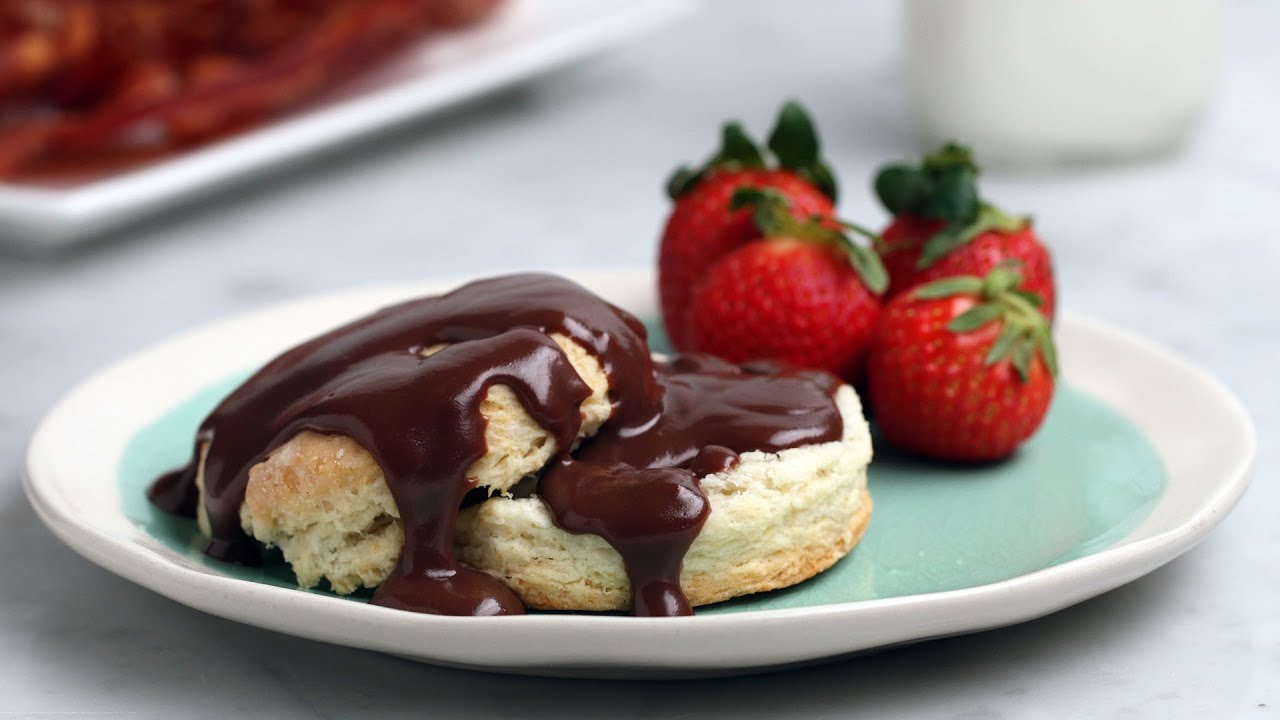 Chocolate Gravy and Biscuits • Tasty