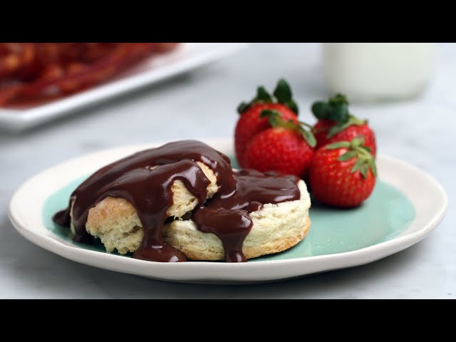 Chocolate Gravy and Biscuits • Tasty