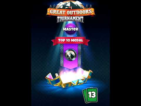 Golf Clash, Prizechest opening, 8th place Great Outdoors Tournament - MASTER tutorialspoint