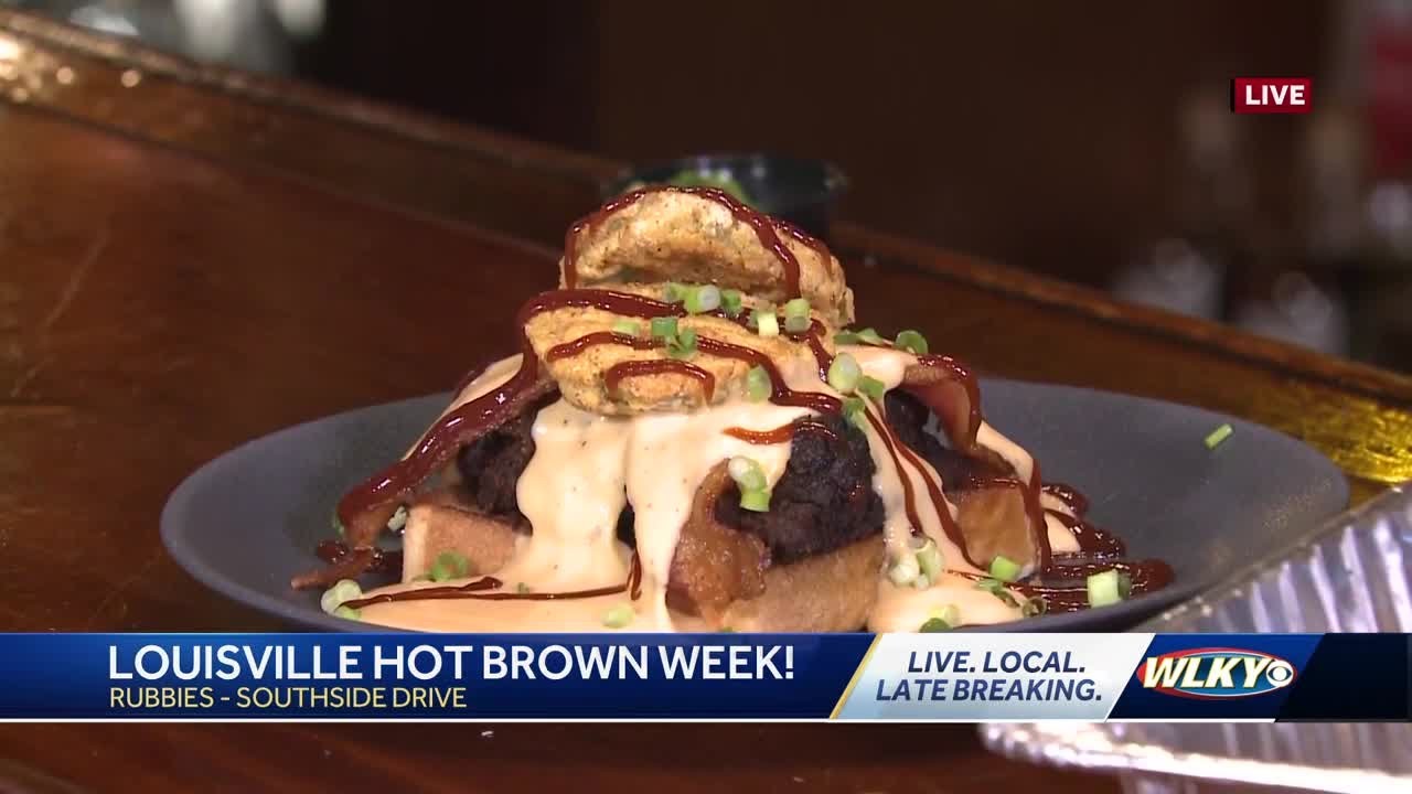 A unique Hot Brown from 4 Pegs